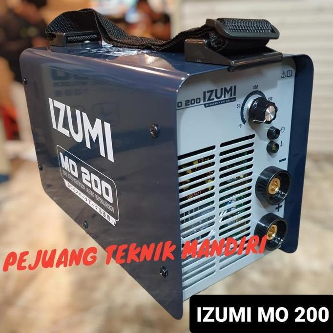 Terjangkau Mesin Las Inverter Izumi Mo 200 / Trafo Las Inverter Izumi Mo 200