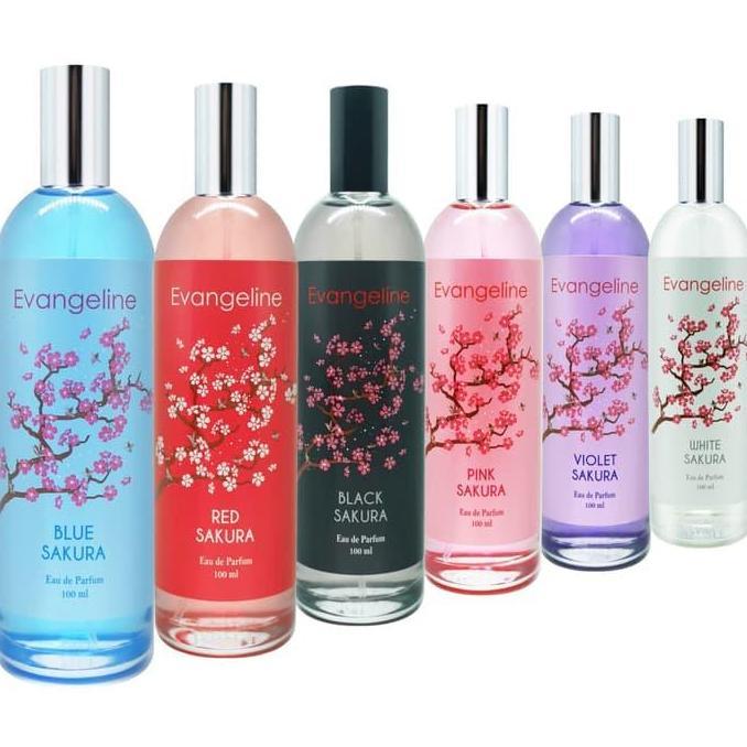 EVANGELINE PARFUM EDT 100ML SAKURA - PARFUM EVANGELINE SAKURA