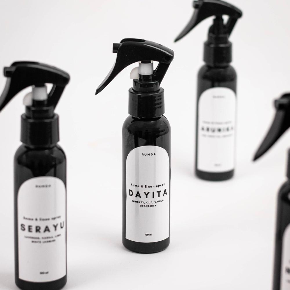 HAMPERS | KADO | SOUVENIR HOME DAN LINEN SPRAY | ANTIBACTERIAL | HAMPERS HOME DAN LINEN SPRAY BY RUM