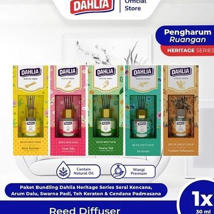 Dahlia Reed Diffuser / Dahlia Pengharum Ruangan