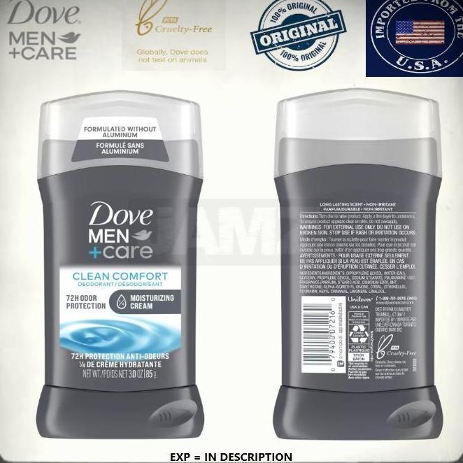 Dove Men Care Clean Comfort 48 Hour Deodorant Sti
