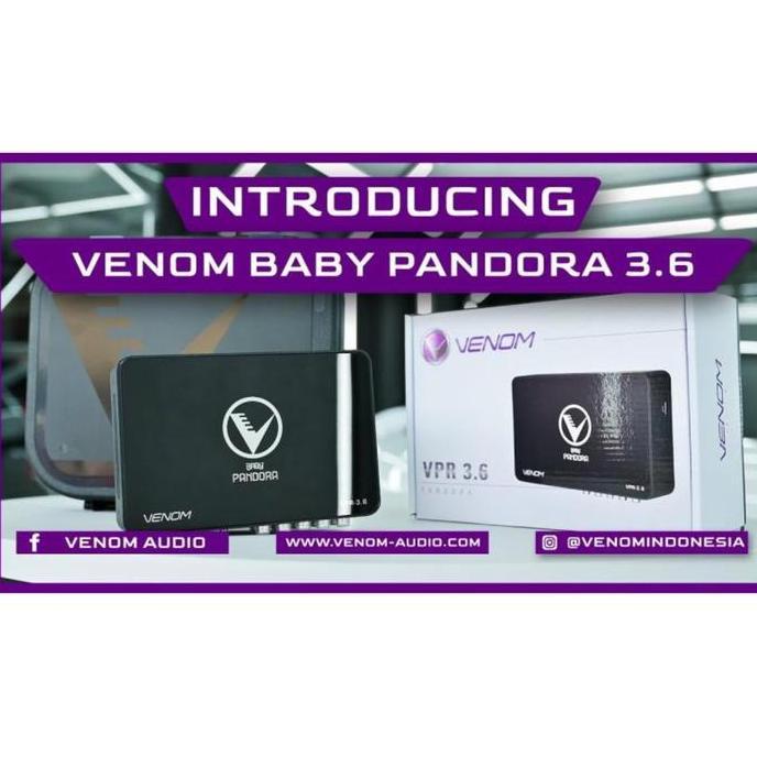 Venom Baby Pandora VPR 3.6 DSP 6 channel Built Power 4 Channel Resmi Terlaris