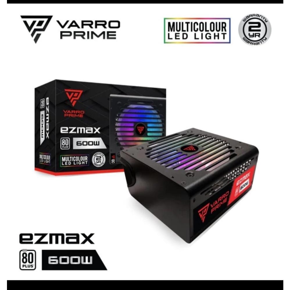 PSU / POWER SUPPLY EZMAX 600W RGB 80+ Power supply