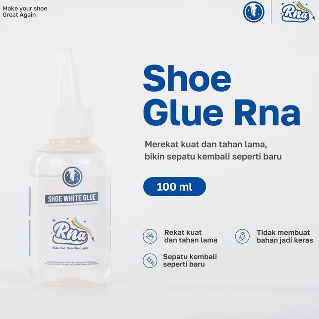 Rnasoap Reglue Lem Sepatu Lem Serbaguna Sneakers Olahraga Hiking Futsal 100Ml