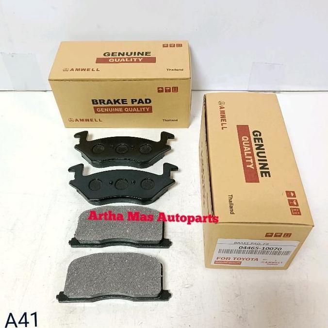 KAMPAS REM DEPAN STARLET KAPSUL EP80 EP81 BRAKE PAD STARLET KAPSUL EP80 EP81 CAKRAM Terlaris