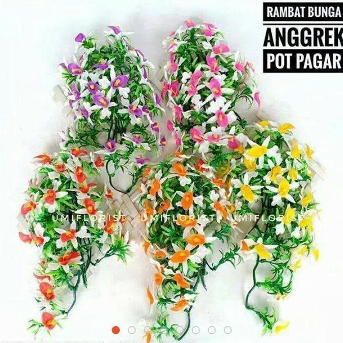 Promo Daun juntai anggrek daun rambat palsu COD