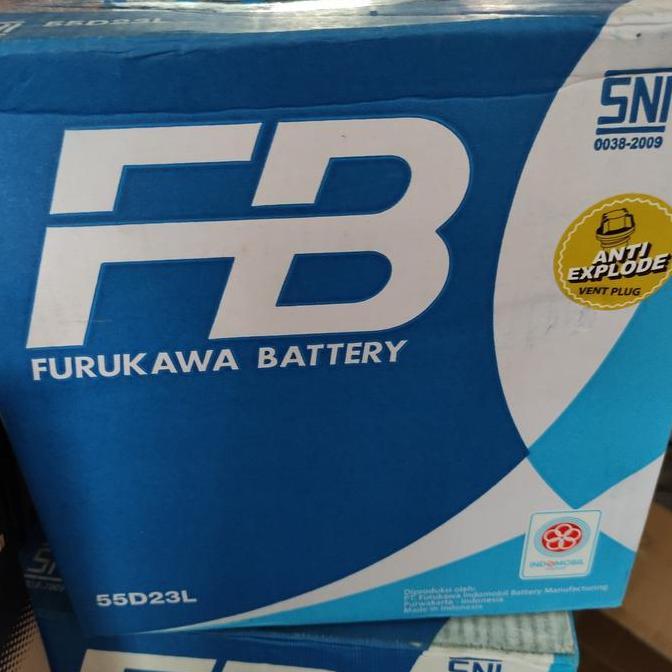aki/accu mobil 55d23L (60ah) FB BARU