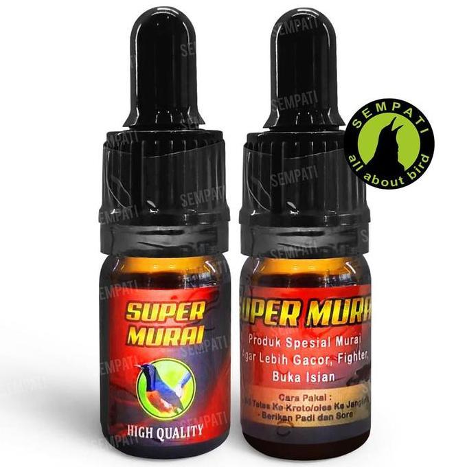 SEMPATI Super Murai High Quality Vitamin Gacor Penggacor Burung Murai Batu Obat Gacor Spesial Burung