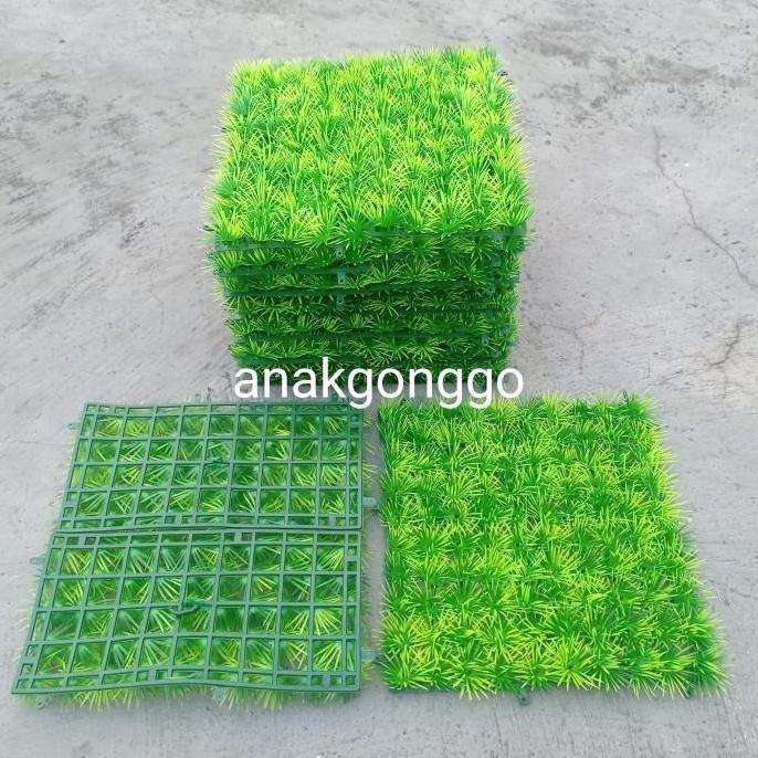 Promo Rumput Jepang Sintetis Plastik Artificial Imitasi COD