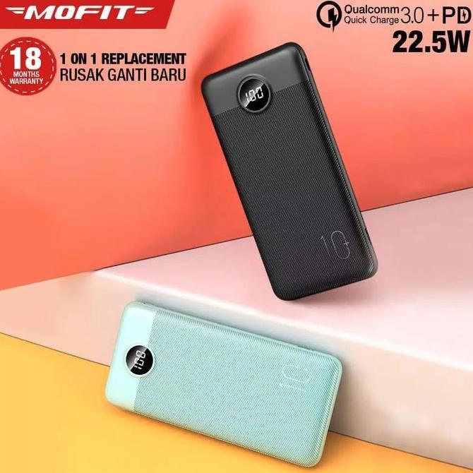 NEW Powerbank Mofit M22 Pro 10000mAh QC 3.0 + PD (Garansi Resmi 18 Bulan)