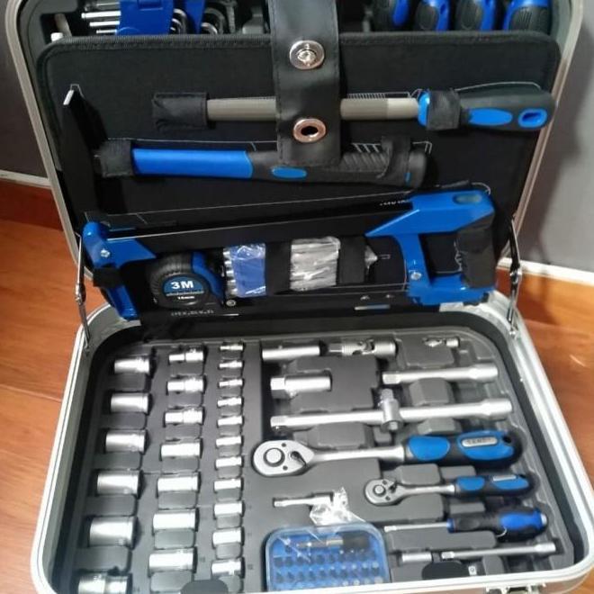 Tool Kit Set 132 Pcs Sands Kunci Set Box / Toolkit Set / Tool Kit