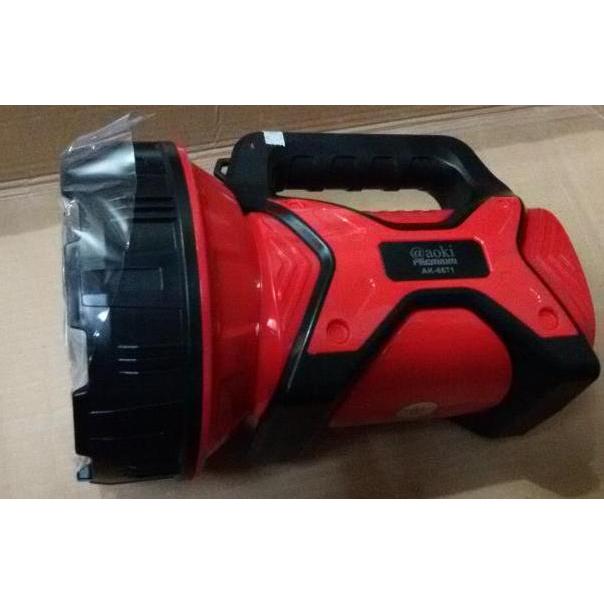 Senter jumbo recharge / senter led charge jumbo /senter aoki AK 6671