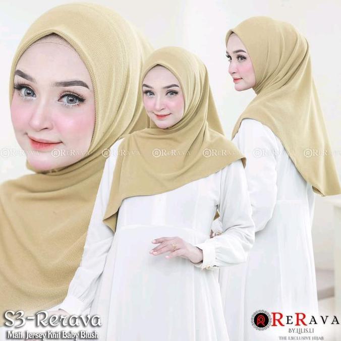 Athallahjuliehijab-Jilbab segitiga jersey knit by rerava hijab wanita muslim dewasa simpel nyaman