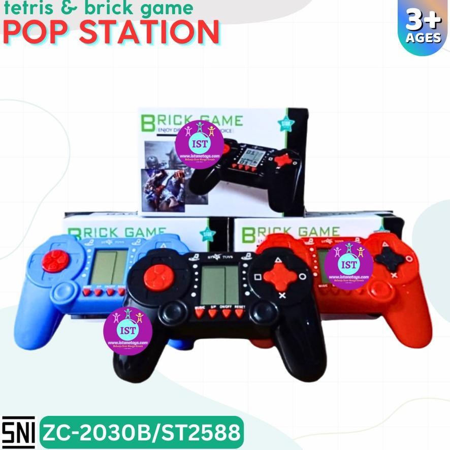 Mainan Gameboy Jadul Tetris Brick Game Konsol Genggam St2588