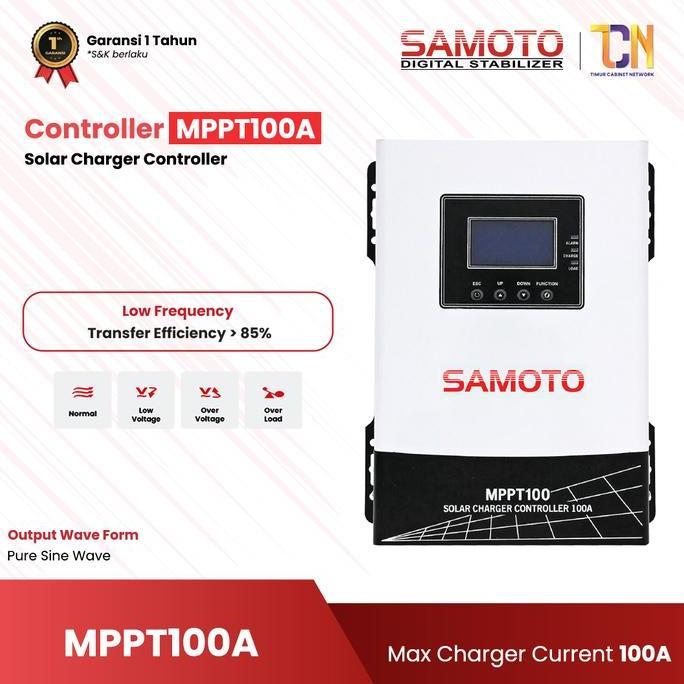SOLAR CHARGER CONTROLLER MPPT 100A /SAMOTO /TENAGA SURYA / SOLAR PANEL