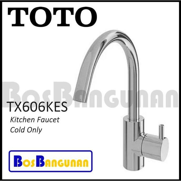 TERMURAH - Keran Dapur TOTO TX606KES (Cold Only) / Kran Sink TOTO TX 606 KES / Keran Air TOTO / TOTO