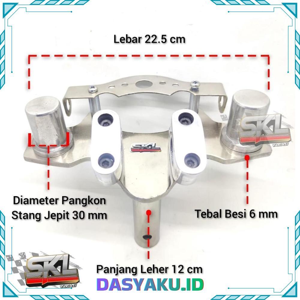 Bisa COD Adaptor Dudukan Stang Motor Matic Bebek Honda Scoopy Vario Beat Genio PCX Vario 160 125 Bea