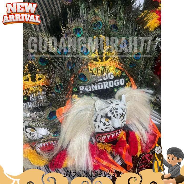 Reog Mini / Reog Asli 30 Cm / Reog Ponorogo / Reog Murah 30 Cm / Reog Dadak Merak Br 1114