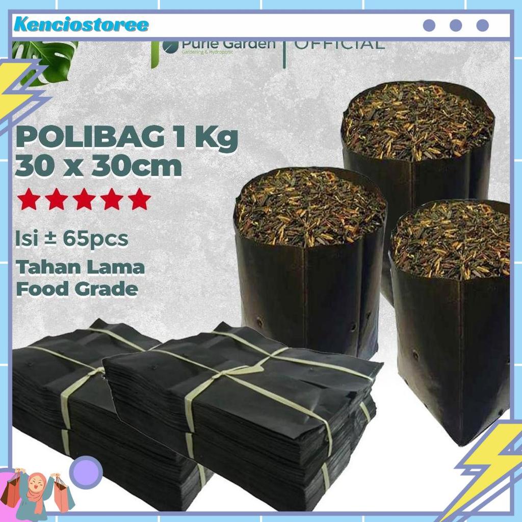 Polybag Polibag Tanaman 30x30 cm Kemasan Berat 1Kg Harga Grosir