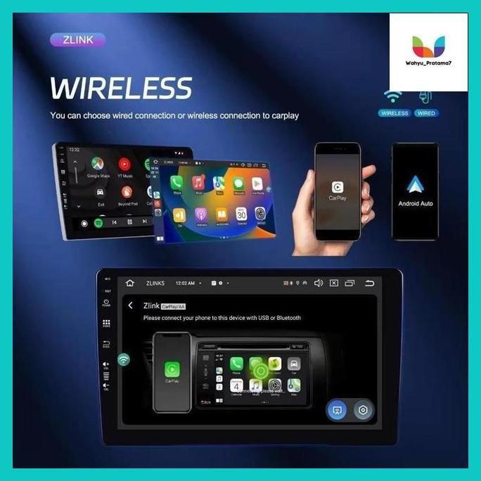 Wapra [6 +64 ] Kenwood 2025 Newest Android Player "9"10 Inch Quad Core Car Multimedia Mp5 Player