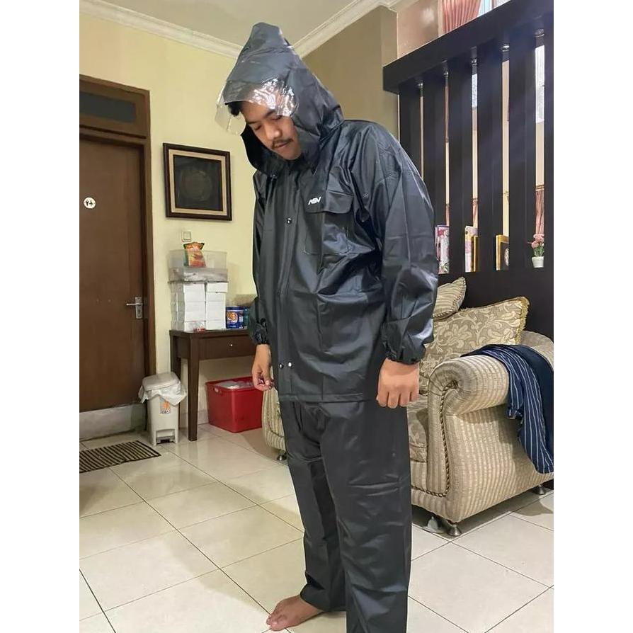 JAS HUJAN  ASV KARET CLASS A ORIGINAL) JAS HUJAN SETELAN ASV KARET