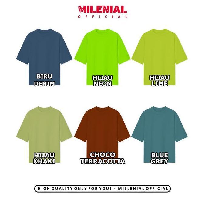 DE8 - KAOS OVERSIZE POLOS UNISEX BAJU OVERSIZE JUMBO PART 3