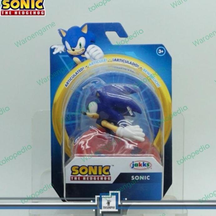 Sonic The Hedgehog SONIC Running Action Figure 2,5 Articulated Jakks