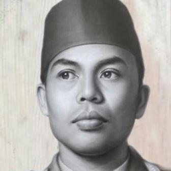 HIASAN DINDING PAJANGAN LUKISAN KAYU JENDRAL SOEDIRMAN SUDIRMAN