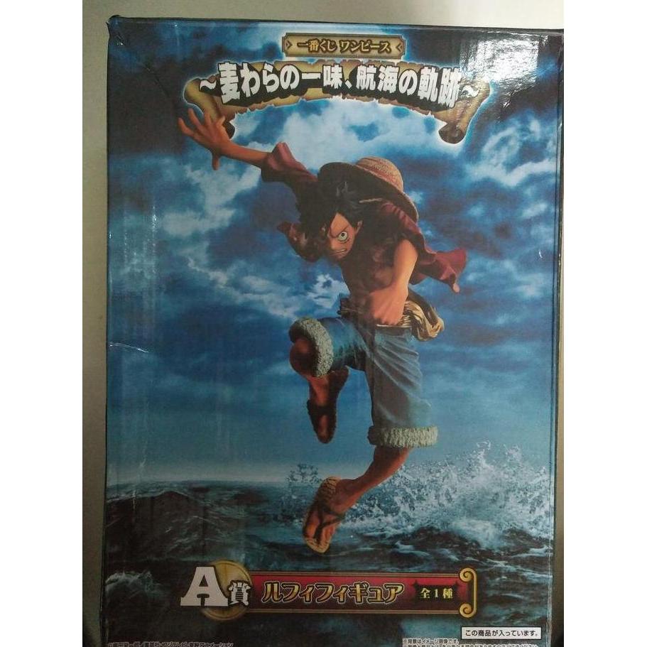 PVC Figure One Piece ABCD Series A Monkey D Luffy Include Stand KWS