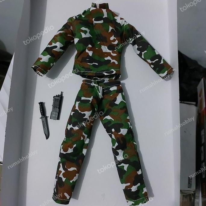 1/6 outfit soldier tentara pisau knife