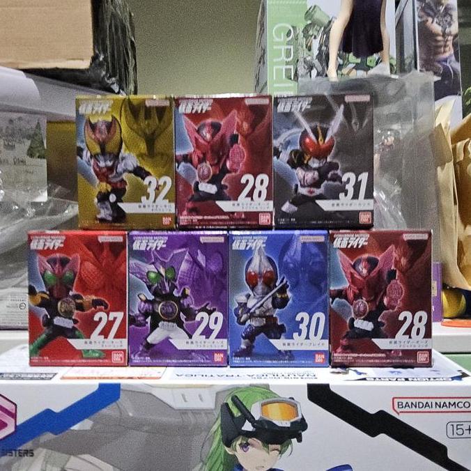 Converge Motion Kamen Rider 5 Set Blade Tatoba ooo ozu Putotyra Kiva