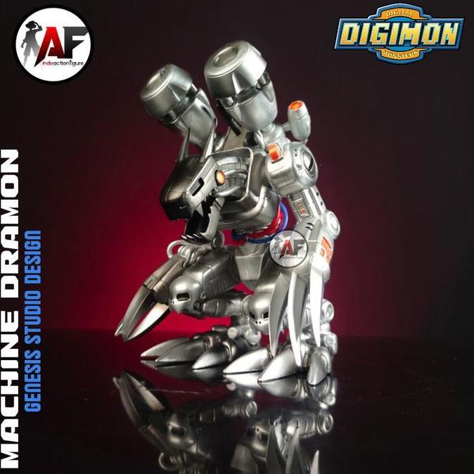 Statue Action Figure Digimon Machinedramon Genesis studio design recast