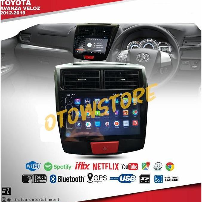 Head Unit Android Avanza, Xenia, Veloz PNP Carplay NFC