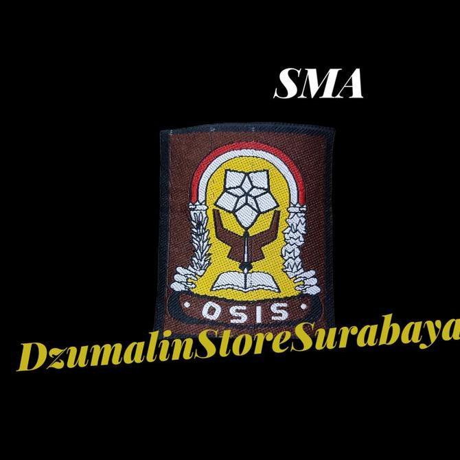 BET BADGE SAKU SERAGAM SD MERAH PUTIH SMP SMA