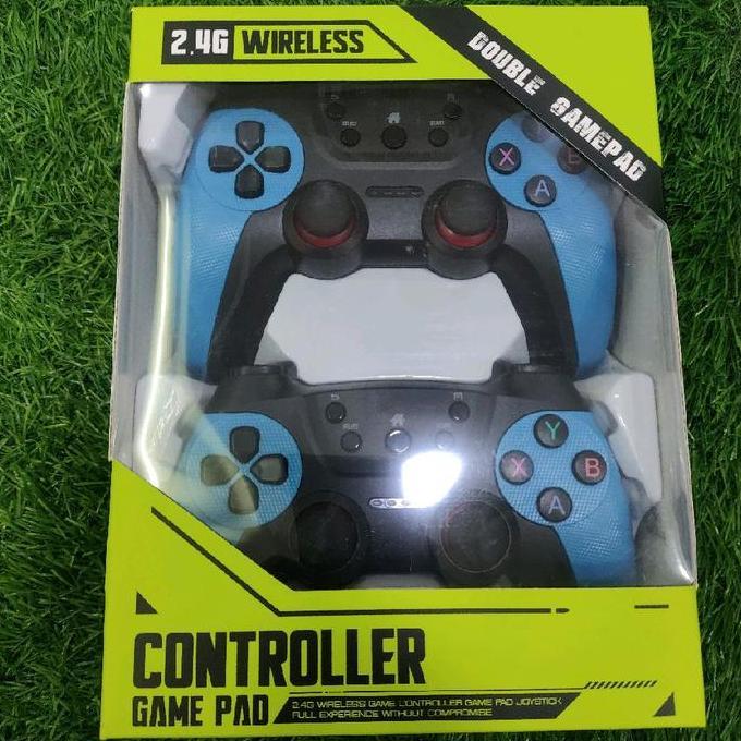 GAMEPAD SINGLE /  DOUBLE WIRELESS PC PS3 HP TV ANDROID JOYSTICK KOMPUTER STICK LAPTOP WIRELESS CONTR