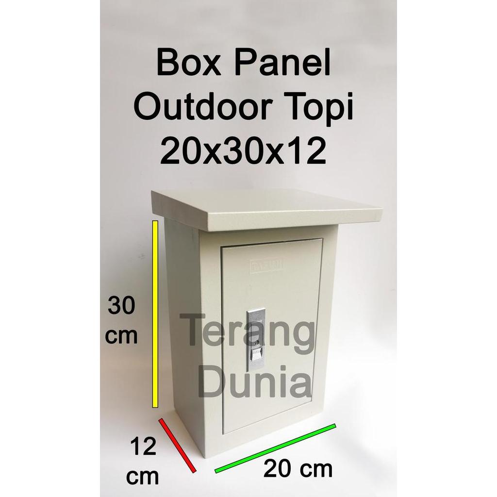 Miliki Box Panel Outdoor 20X30X12 Box Mcb 20X30X12 Box Panel Topi 20X30 Box