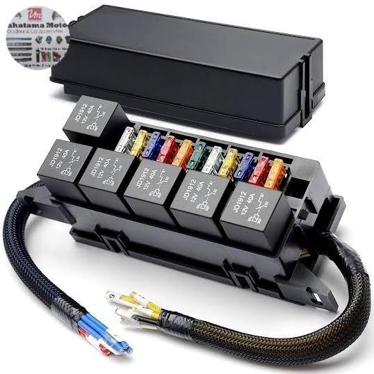 Fuse box 6 relay 11 fuse universal TERBAIK