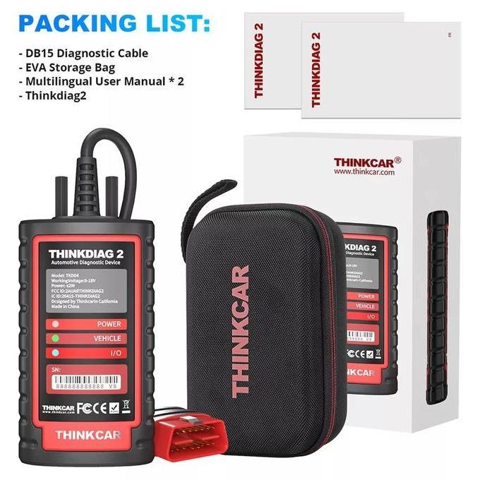 Scanner Mobil Universal Thinkdiag 2 Fullsoftware TER