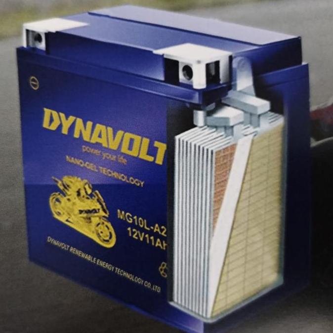 Aki Motor Honda Monkey 125cc Dynavolt Nano Gel MG5ZS-C CCA 140 Genuine Terlaris