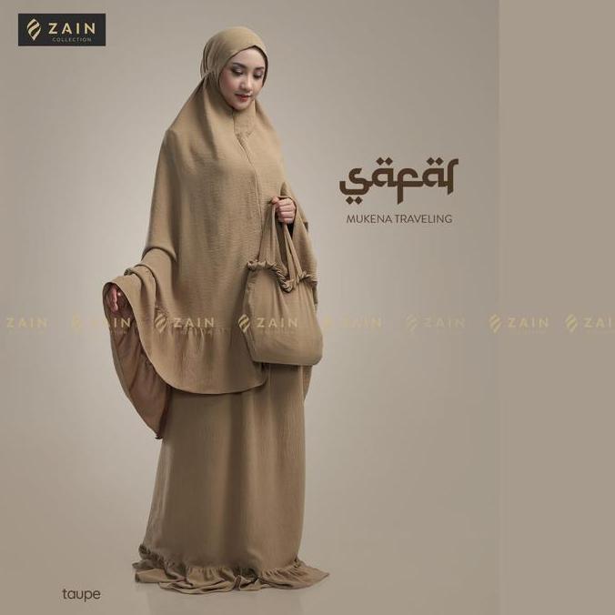 SAFAR>> Mukena dewasa traveling / Mukena Terbaru 2024 Mukena premium Mewah By ZAIN Collection Terlar