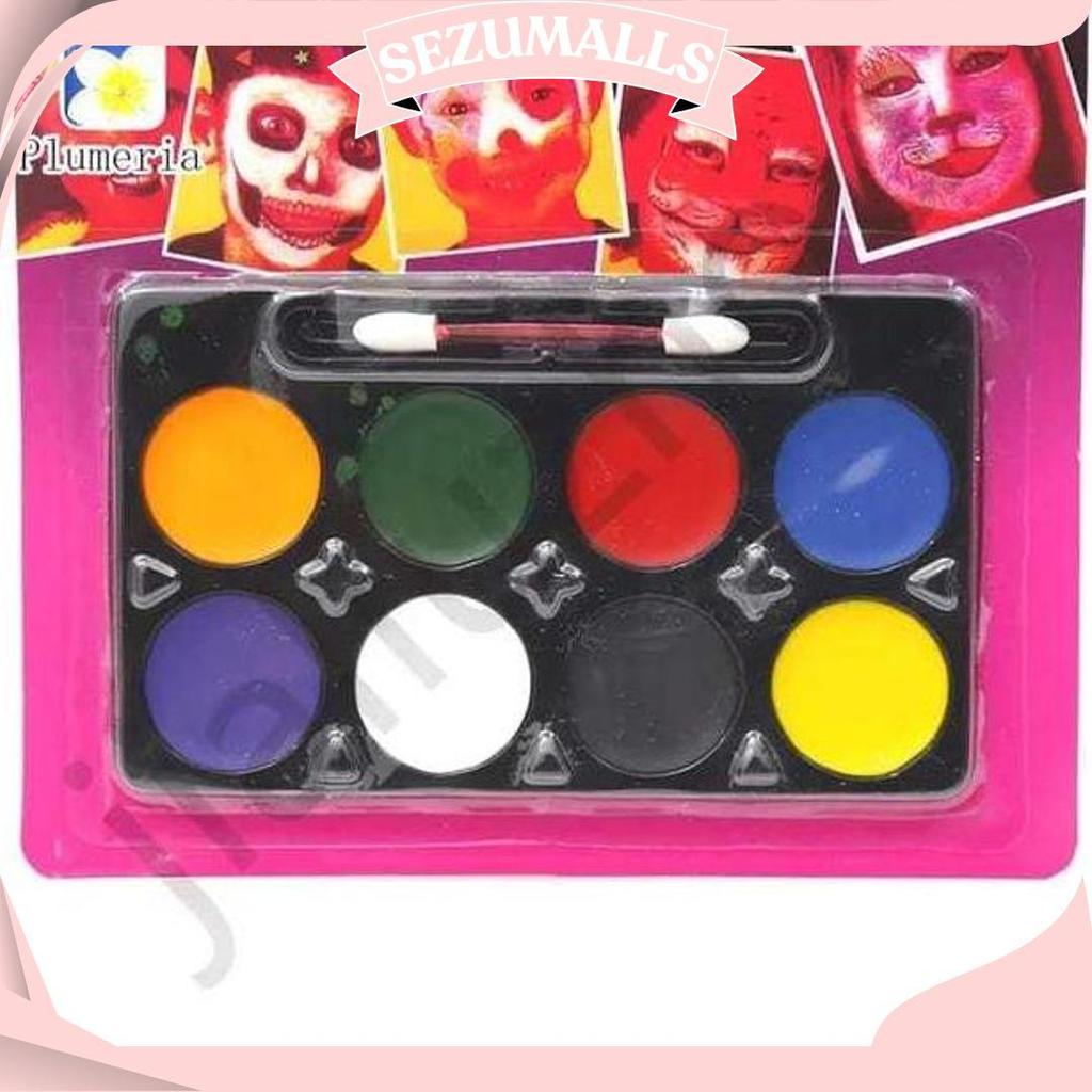 Portable Boxed Washable Water Based Body Face Make Up Paint For Kids Body And Face Paint Kit For Kid