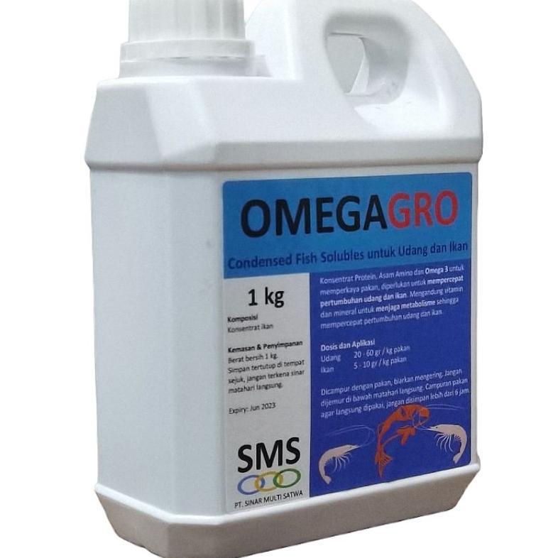 Omegagro Omega Protein Ikan Untuk Ikan Dan Udang Repack 100 Ml