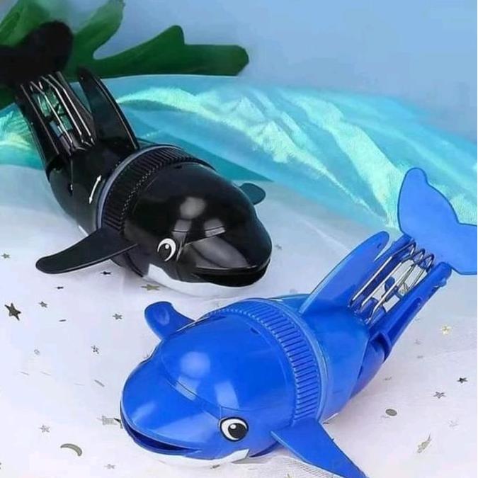 Mainan Anak Ikan Hiu Bisa Berenang