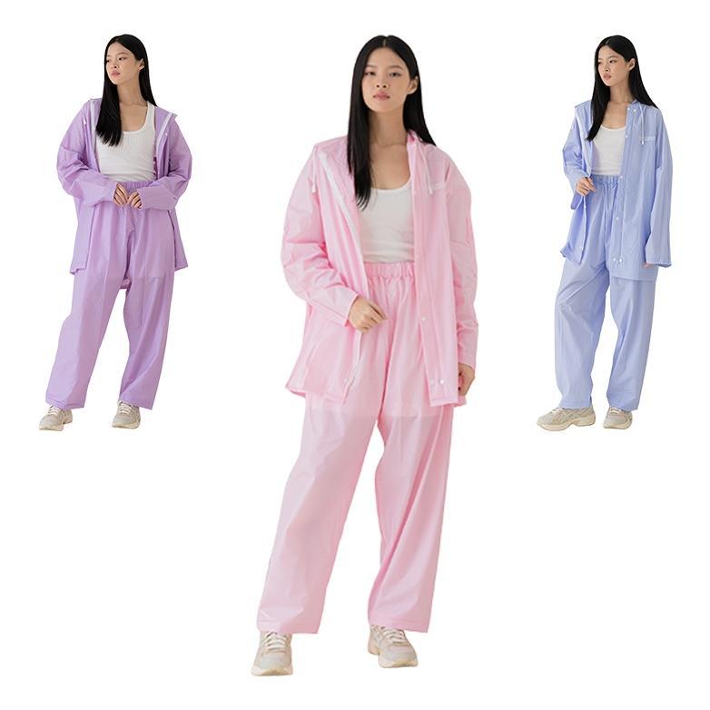 Anggadexam Zacro Jas Hujan Ransel Wanita Kain Pvc Elastis Tinggi Um57