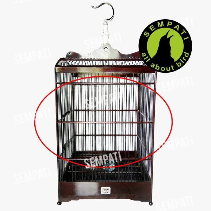 SEMPATI Ruji Jeruji Fiber Roll Gulung Ruji Sangkar Kandang Burung Murai Lovebird Kenari Kotak Kacer 