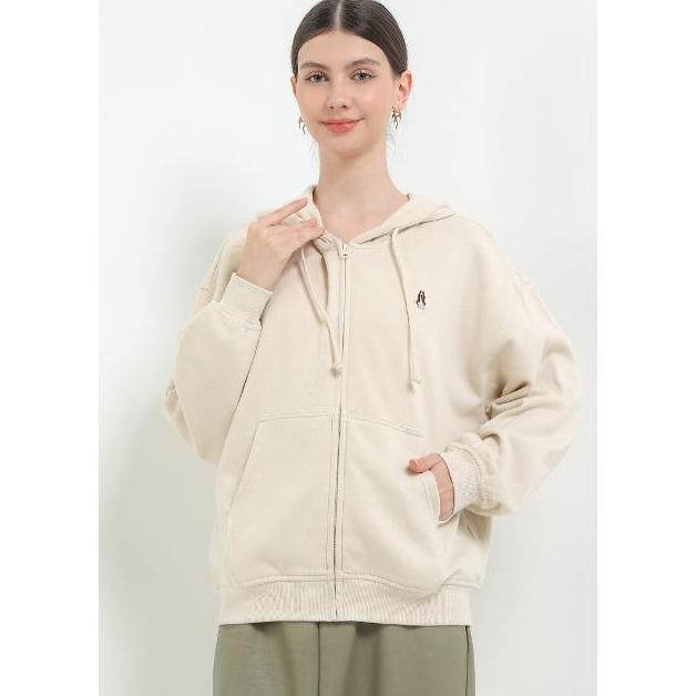 Hush Puppies Hoodie Wanita Poccha Beige