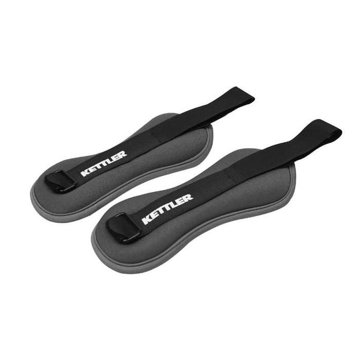 Kettler Foot Bands (1kg/pair) - Grey 412-100 002002041 CO