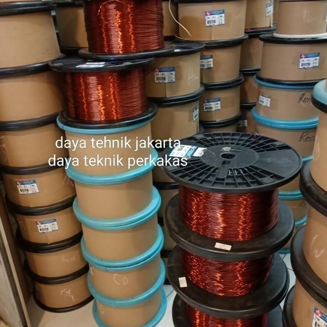 kawat tembaga email 0,85mm 1kg wire Cooper tembaga gulung dinamo