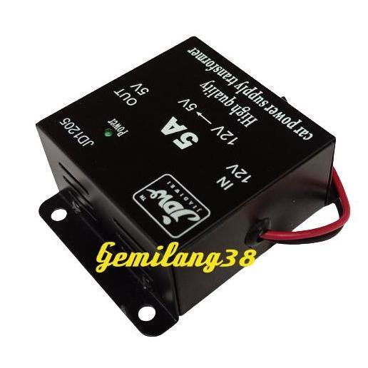 Miliki Converter Penurun Tegangan Dc 12 V To 5 V 5 A Step Down 12V Ke 5V 5A