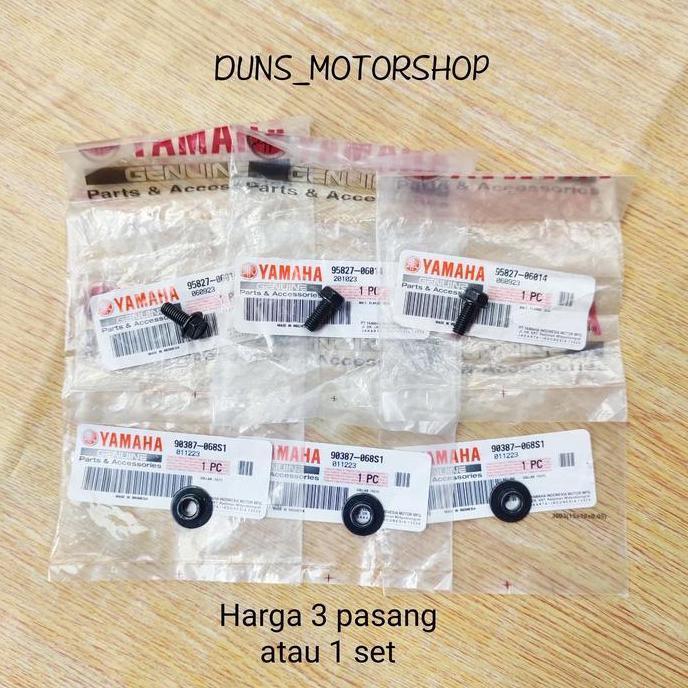 DY129 - Bosh + baut spakbor depan mio sporty fino mio soul original yamaha